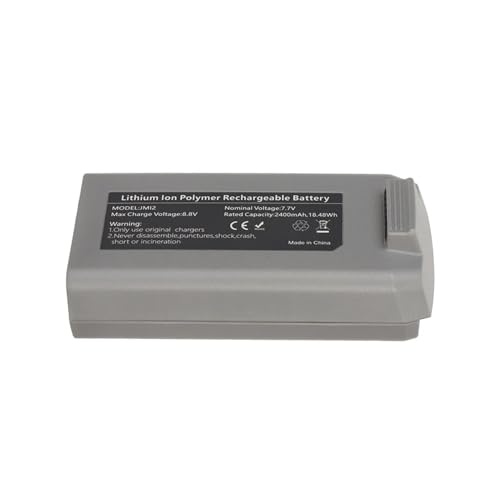 RRYUIOO Universeller, Leichter, Intelligenter Flugakku, 2400 MAh, Mehrere Modelle, Kompatibel Mit Mini 2, Mini 2 SE, Ersatzakku for RC-Drohnen(1pcs) von RRYUIOO