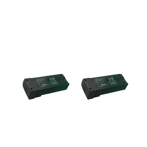 RRYUIOO Z908 Pro Batterie 3,7 V 2000 MAh for Z908 PRO Drone Batterie Z908 Propeller Drone Quadcopter Ersatz Zubehör(Z908 Black BatteryX2) von RRYUIOO