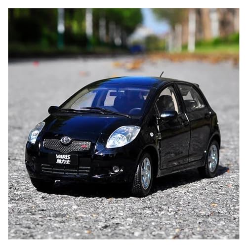 RSFIL 1:18 for Toyota Yaris Scale Diecast Model Car Fertigfahrzeug Großes Spielzeugauto, Autospielzeug Geschenk Schwarz RSFIL 1:18 for Toyota Yaris Scale Diecast Model Car Fertigfahrzeug Großes Spielzeugauto, Autospielzeug Geschenk Schwarz von RSFIL