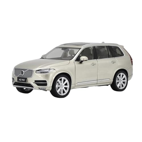 RSFIL 1:18 for Volvo XC90 SUV, Druckguss-Modellauto, fertiges Fahrzeug, großes Spielzeugauto, Nachbildung eines Sammlerautos (Color : Gold) von RSFIL