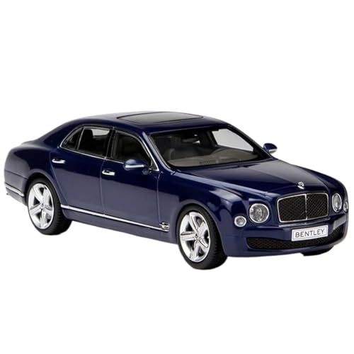 RSFIL 1:43 for Bentley Mulsanne, Druckguss-Modellauto, Miniaturauto-Ornamente, fertige Autokollektion, Blau von RSFIL