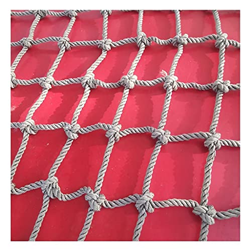 Kletternetz für Kinder und Erwachsene, Krabbelnetz Fallen Outdoor Sport Innendekoration, Netzstärke 8mm Masche 8cm(2X4m/6.6X13.12ft) von RSFUUIE