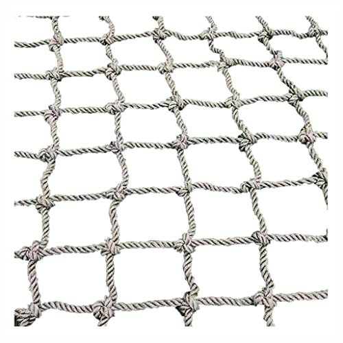 Outdoor-kletternetz Für Kinder Seilnetz Sicherheitsnetz Anti-Fall Für Geländer Treppen Balkon Baumhaus Spielplatz Garten Netz Indoor Dekoration Cargo Netz Durchmesser 8MM(10X10cm,1X1m/3.3X3.3ft) von RSFUUIE