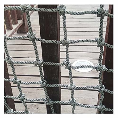 RSFUUIE Kinder-Kletternetz, Indoor Entertainment Sicherheitsnetz, Robuste Langlebige Outdoor Fitness Seilnetze, Durchmesser 10mm(1X1m/3.3X3.3ft) von RSFUUIE