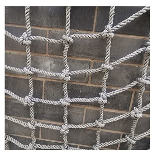 RSFUUIE Kletternetz Strickleiter Kletternetz für Kinder Langlebige Spielplatz Sicherheitsnetz für Fitnessgeräte für Kinder(10mm,1X3m/3.3X9.8ft) von RSFUUIE