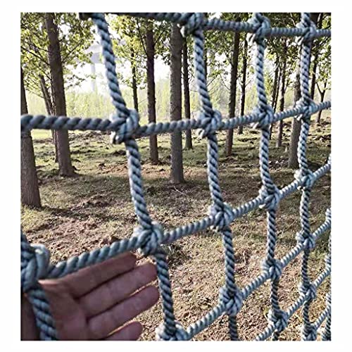 RSFUUIE Kletternetz für Kinder, Sicherheitsnetze Frachtseil Leiter LKW Anhänger Hochleistungsnetz Balkon Geländer Treppenschutz(1X6m/3.3X19.69ft) von RSFUUIE