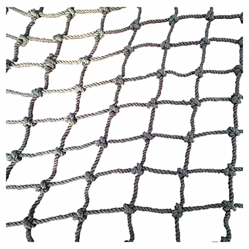 RSFUUIE Kletternetz für Kinder und Erwachsene, robuste Netzleiter, 8 mm Seilnetz, Sport, Spielplatz, großer Spielplatz(10X10cm,2X2m/6.6X6.6ft) von RSFUUIE