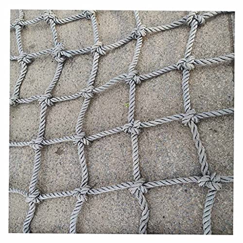 RSFUUIE Kletterseil-Netz, Kletternetz für Kinder und Erwachsene, Spielplatz, Baum, Nylon-Netz, strapazierfähig, für Kleinkinder(2X2m/6.6X6.6ft) von RSFUUIE