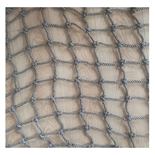 RSFUUIE Swingset Kletternetz für Kinder und Erwachsene, 10 mm Seil, 10 cm Netz, Cargo Net Armee Klettern Leiter groß Outdoor(2X3m/6.6X9.8ft) von RSFUUIE