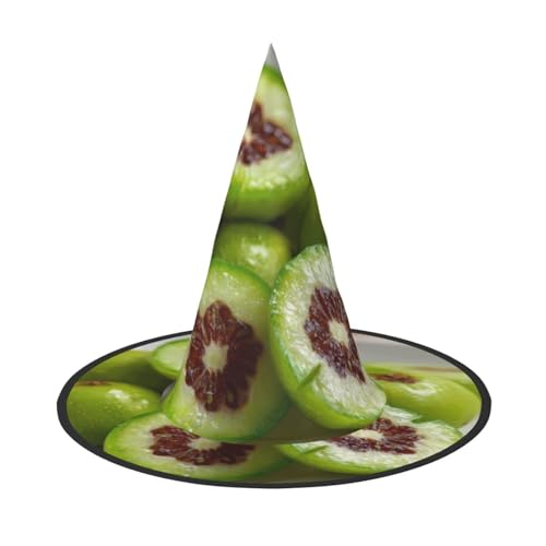 RTCVXZDSA Fruit Halloween Hut - Volldruck-Design, bequemes Oxford-Tuch, faltbar und leicht für Partys und Rollenspiele von RTCVXZDSA