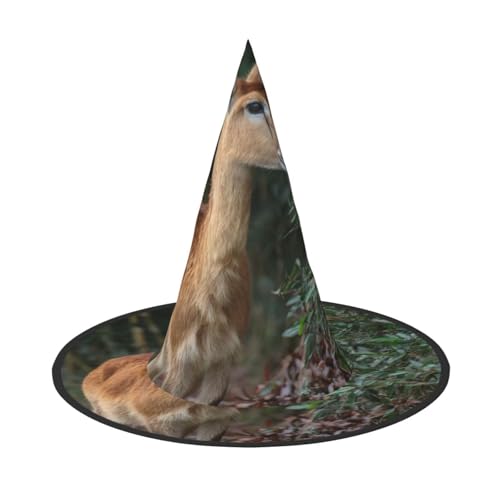 RTCVXZDSA Niedlicher kleiner Hirsch Halloween Hut - Volldruck-Design, bequemes Oxford-Tuch, faltbar und leicht für Partys und Rollenspiele RTCVXZDSA Niedlicher kleiner Hirsch Halloween Hut - Volldruck-Design, bequemes Oxford-Tuch, faltbar und leicht für Partys und Rollenspiele von RTCVXZDSA