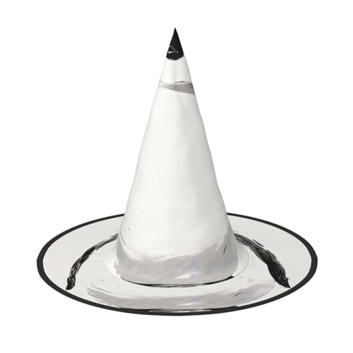 RTCVXZDSA Pinguin-Halloween-Hut - Volldruck-Design, bequemes Oxford-Tuch, faltbar und leicht für Partys und Rollenspiele von RTCVXZDSA