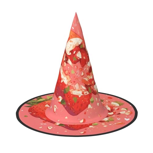 RTCVXZDSA Vibrant Fruits Halloween Hut - Volldruck-Design, bequemes Oxford-Tuch, faltbar und leicht für Partys und Rollenspiele von RTCVXZDSA