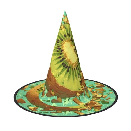 RTCVXZDSA Vibrant Fruits Halloween Hut - Volldruck-Design, bequemes Oxford-Tuch, faltbar und leicht für Partys und Rollenspiele von RTCVXZDSA