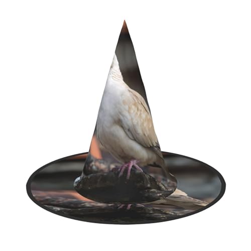 RTCVXZDSA Vogel Halloween Hut - Volldruck-Design, bequemes Oxford-Tuch, faltbar und leicht für Partys und Rollenspiele von RTCVXZDSA