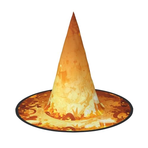 RTCVXZDSA Zufällig platzierte Biergläser Halloween Hut - Volldruck-Design, bequemes Oxford-Tuch, faltbar und leicht für Partys und Rollenspiele von RTCVXZDSA