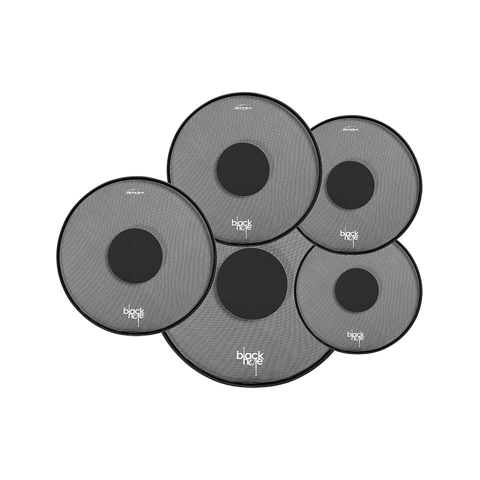 RTOM Black Hole 20/10/12/14/14 Practice Pad Set Übungspad RTOM Black Hole 20/10/12/14/14 Practice Pad Set Übungspad von RTOM