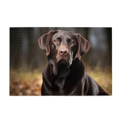 1000-teiliges Puzzle für Erwachsene, herausfordernde Puzzles für Spielabende, Labrador Retriever, Holzpuzzle, personalisierte Holzpuzzles für Familie, Bildpuzzle, fertige Größe 74,9 x 50 cm 1000-teiliges Puzzle für Erwachsene, herausfordernde Puzzles für Spielabende, Labrador Retriever, Holzpuzzle, personalisierte Holzpuzzles für Familie, Bildpuzzle, fertige Größe 74,9 x 50 cm von RTSTNMBD