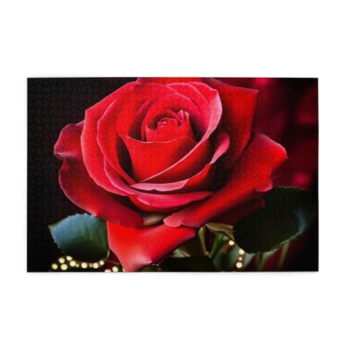 1000-teiliges Puzzle für Erwachsene, herausfordernde Puzzles für Spielabende, Rosenblüte, Holzpuzzle, personalisierbar, individuelle Holzpuzzles für Familie, Bildpuzzle, fertige Größe 74,9 x 50 cm 1000-teiliges Puzzle für Erwachsene, herausfordernde Puzzles für Spielabende, Rosenblüte, Holzpuzzle, personalisierbar, individuelle Holzpuzzles für Familie, Bildpuzzle, fertige Größe 74,9 x 50 cm von RTSTNMBD