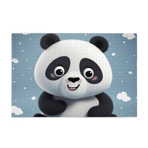 1000-teiliges Puzzle für Erwachsene, herausfordernde Puzzles für Spieleabende, Panda-Cartoon-Holzpuzzle, personalisierbar, individuelle Holzpuzzles für Familie, Bildpuzzle, fertige Größe 74,9 x 50 cm 1000-teiliges Puzzle für Erwachsene, herausfordernde Puzzles für Spieleabende, Panda-Cartoon-Holzpuzzle, personalisierbar, individuelle Holzpuzzles für Familie, Bildpuzzle, fertige Größe 74,9 x 50 cm von RTSTNMBD