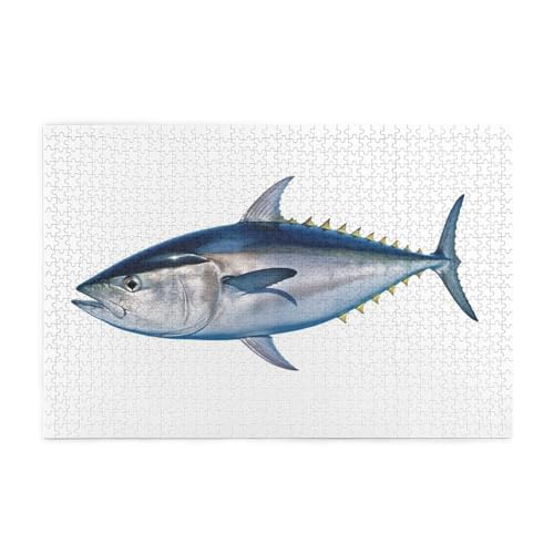 1000-teiliges Puzzle für Erwachsene, herausfordernde Puzzles für Spieleabende, Thunfisch, Thunnus, Holzpuzzle, personalisierbar, individuelle Holzpuzzles für Familie, Bildpuzzle, fertige Größe 74,9 x 1000-teiliges Puzzle für Erwachsene, herausfordernde Puzzles für Spieleabende, Thunfisch, Thunnus, Holzpuzzle, personalisierbar, individuelle Holzpuzzles für Familie, Bildpuzzle, fertige Größe 74,9 x von RTSTNMBD