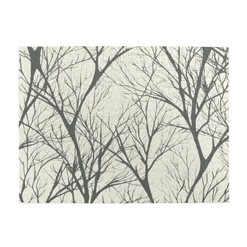 500-teiliges Puzzle für Erwachsene, herausfordernde Puzzles für Spielabende, Baumzweig, Holzpuzzle, personalisierbar, individuelle Holzpuzzles für Familie, Bildpuzzle, fertige Größe 51,8 x 38,1 cm 500-teiliges Puzzle für Erwachsene, herausfordernde Puzzles für Spielabende, Baumzweig, Holzpuzzle, personalisierbar, individuelle Holzpuzzles für Familie, Bildpuzzle, fertige Größe 51,8 x 38,1 cm von RTSTNMBD