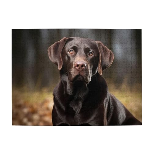 500-teiliges Puzzle für Erwachsene, herausfordernde Puzzles für Spielabende, Labrador Retriever, Holzpuzzle, personalisierte Holzpuzzles für Familie, Bildpuzzle, fertige Größe 51,8 x 38,1 cm 500-teiliges Puzzle für Erwachsene, herausfordernde Puzzles für Spielabende, Labrador Retriever, Holzpuzzle, personalisierte Holzpuzzles für Familie, Bildpuzzle, fertige Größe 51,8 x 38,1 cm von RTSTNMBD