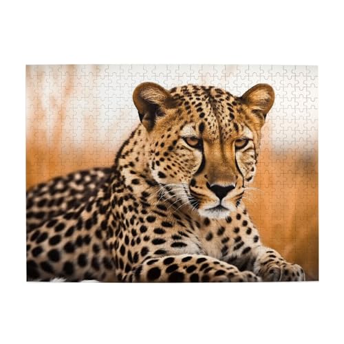 500-teiliges Puzzle für Erwachsene, herausfordernde Puzzles für Spieleabende, Geparden-Warten, Holzpuzzle, personalisierbar, individuelle Holzpuzzles für Familie, Bildpuzzle, fertige Größe 51,8 x 38,1 500-teiliges Puzzle für Erwachsene, herausfordernde Puzzles für Spieleabende, Geparden-Warten, Holzpuzzle, personalisierbar, individuelle Holzpuzzles für Familie, Bildpuzzle, fertige Größe 51,8 x 38,1 von RTSTNMBD