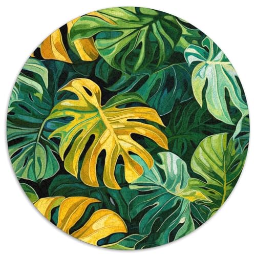 Botanik Puzzle 1000 Teile Rund Puzzles Erwachsene Und Kinder Ältere Magischer Lernspiel Rätsel Teiliges Clevere Voller Größe Geschenk 1000pcs (67.5x67.5cm) von RTTASVLZX