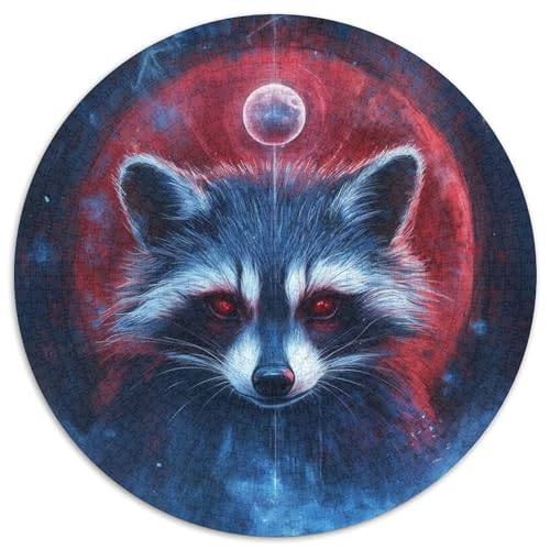 Kleinere Panda Puzzle 1000 Teile Rund Puzzles Erwachsene Und Kinder Lustiges Stressabbau Teenager Schwer Weihnachten Farbverlauf Kreatives Constellation 1000pcs (67.5x67.5cm) von RTTASVLZX