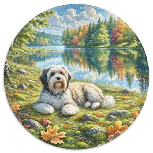 Russisches Spielzeug 1000 Stück Puzzle Rund Puzzles Erwachsene Und Kinder Lernspiel Rätsel Teiliges Clevere Voller Größe Geschenk Poster Game 1000pcs (67.5x67.5cm) von RTTASVLZX