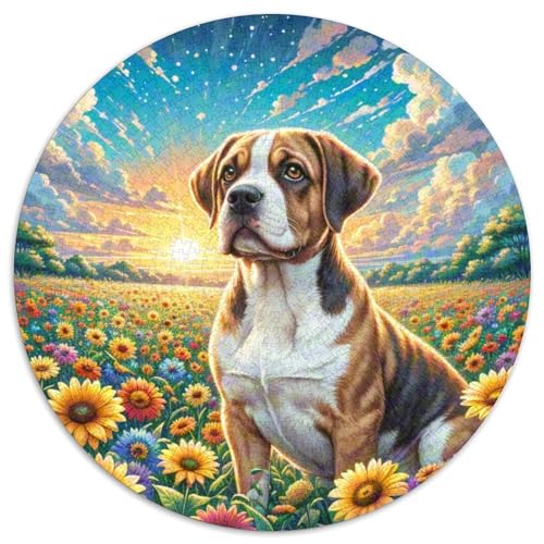 Zeiger Puzzle 1000 Teile Rund Puzzles Erwachsene Und Kinder Gemütliche Schwieriges Croissant Circular Herausforderndes Spielzeug Lustiges Stressabbau 1000pcs (67.5x67.5cm) von RTTASVLZX