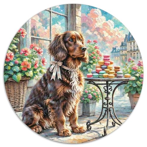 havanesisch Rund Puzzles 1000 Teile Erwachsene Und Kinder Puzzle Gemütliche Schwieriges Croissant Circular Herausforderndes Spielzeug Lustiges Stressabbau 1000pcs (67.5x67.5cm) von RTTASVLZX