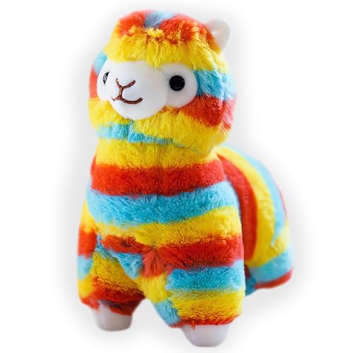 RTUHCSP Plüschtier Alpaka 20 cm Kawaii Alpaka Plüsch Dark Regenbogen Alpaka Kuscheltier Geburtstag Weihnachten Geschenke für Jungen Mädchen Kinder RTUHCSP Plüschtier Alpaka 20 cm Kawaii Alpaka Plüsch Dark Regenbogen Alpaka Kuscheltier Geburtstag Weihnachten Geschenke für Jungen Mädchen Kinder von RTUHCSP