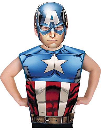 RUBIE'S FRANCE Rubie s Frankreich – Marvel Heroes Kit degui Captain America, i-620969, Einheitsgröße von RUBIE'S FRANCE