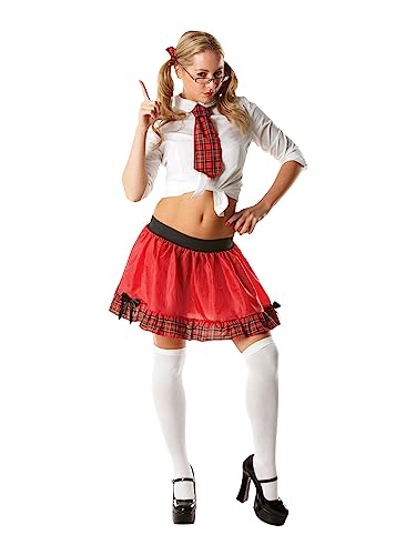 Rubie's Official Freches Schulmädchen Tutu-Set, für Damen, Erwachsene, Einheitsgröße Halloween Rubie's Official Freches Schulmädchen Tutu-Set, für Damen, Erwachsene, Einheitsgröße Halloween von Rubie's