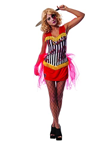 Rubie's Offizielles Damen-Werferassistent Zirkus-Zombie, Erwachsenenkostüm – Größe M von Rubie's