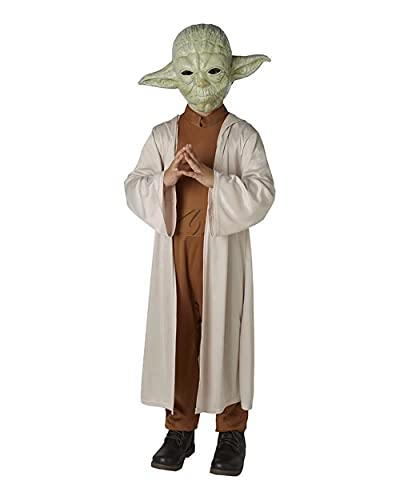 Rubie's Offizielles Disney Star Wars Yoda-Kostüm, Kindergröße M 5-6 Jahre Halloween Rubie's Offizielles Disney Star Wars Yoda-Kostüm, Kindergröße M 5-6 Jahre Halloween von Rubie's
