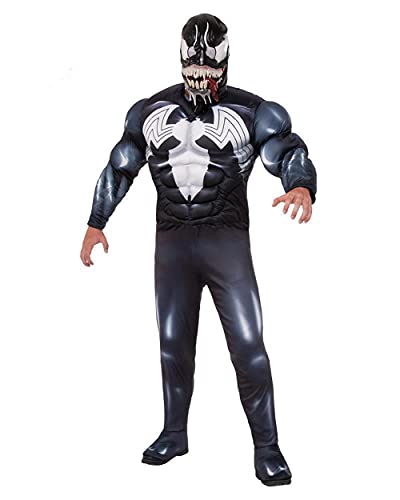 Rubie's Offizielles Luxuskostüm Venom, Disney Marvel, Bösewicht, für Erwachsene, Herren, Größe XL von Rubie's