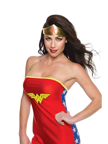 Rubie‘s Offizielles Wonder Woman Diadem für Erwachsene - Mehrfarbig von Rubie's