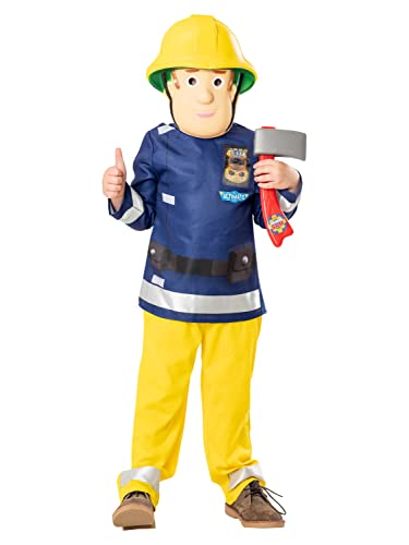 Rubie's offizielles feuerwehrmann Sam Kinder Kostüm- Alter 3-4 Jahre Halloween von Rubie's