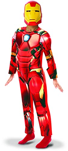 Rubies – Avengers Offizielles Kostüm – Deluxe Iron Man 7 – 8 Jahre von RUBIE'S