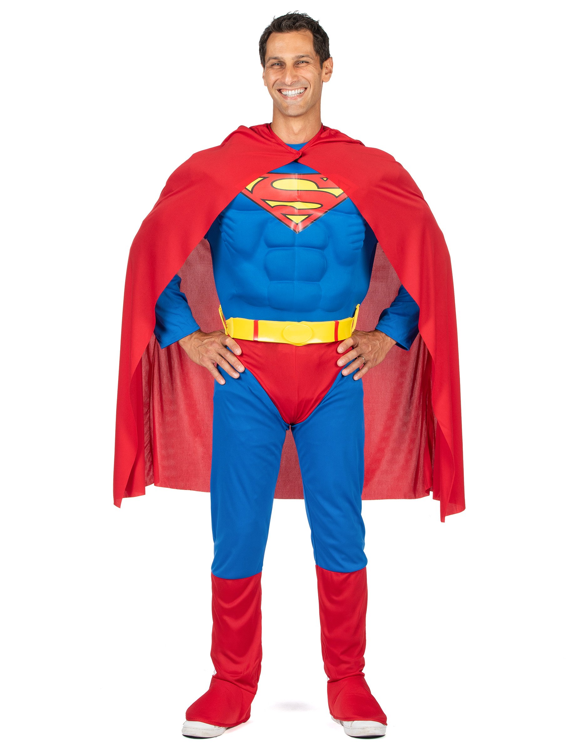 Superman Kostüm Superheld Lizenzware blau-rot Superman Kostüm Superheld Lizenzware blau-rot von RUBIES ALL