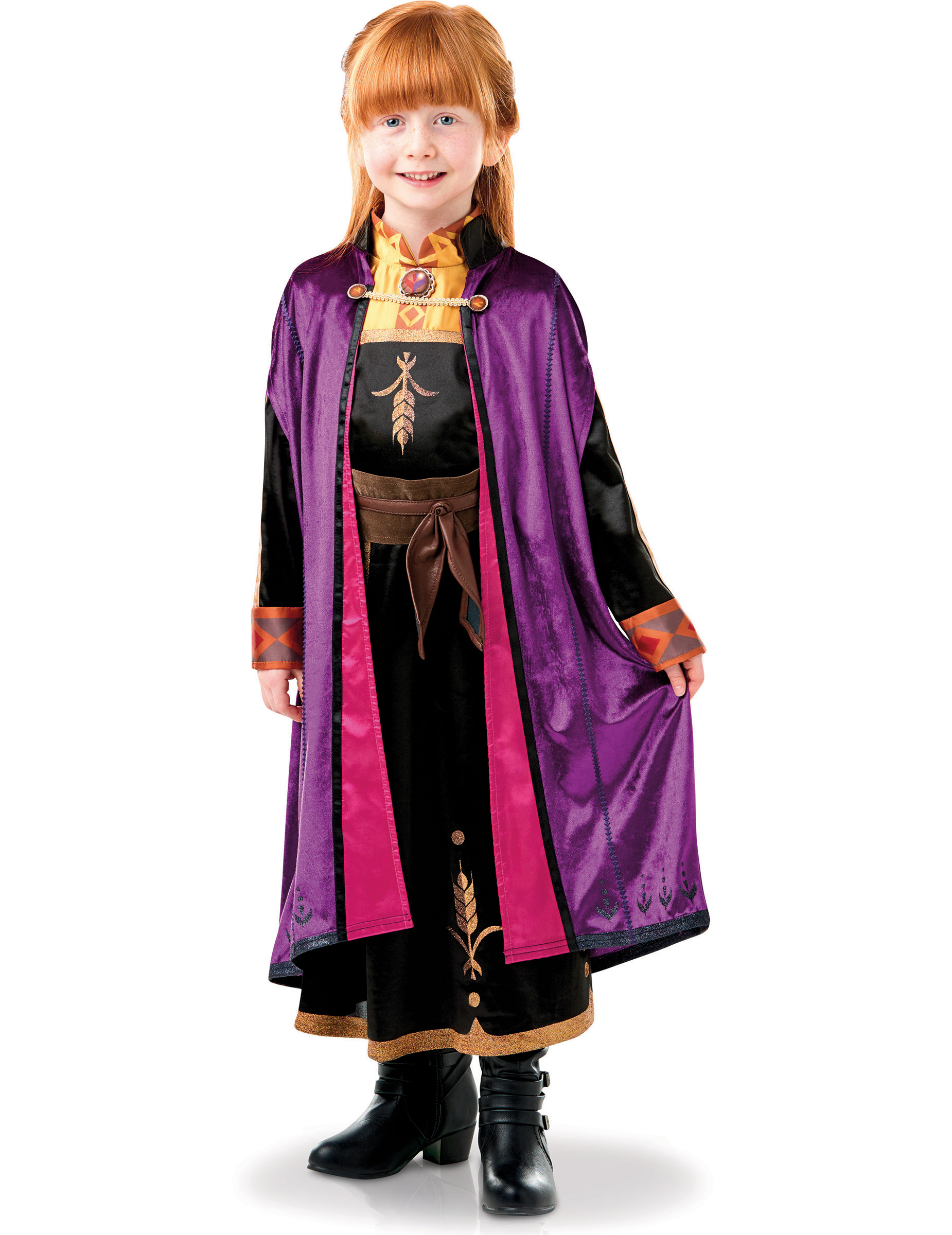 Anna-Kostüm für Mädchen Frozen 2 Karnevalskostüm violett Anna-Kostüm für Mädchen Frozen 2 Karnevalskostüm violett von RUBIES FRANCE
