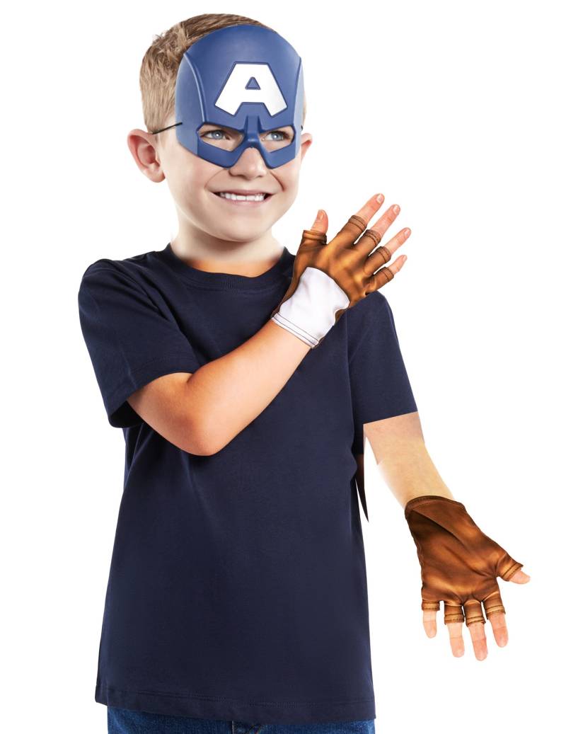 Captain America Zubehörset von RUBIES FRANCE