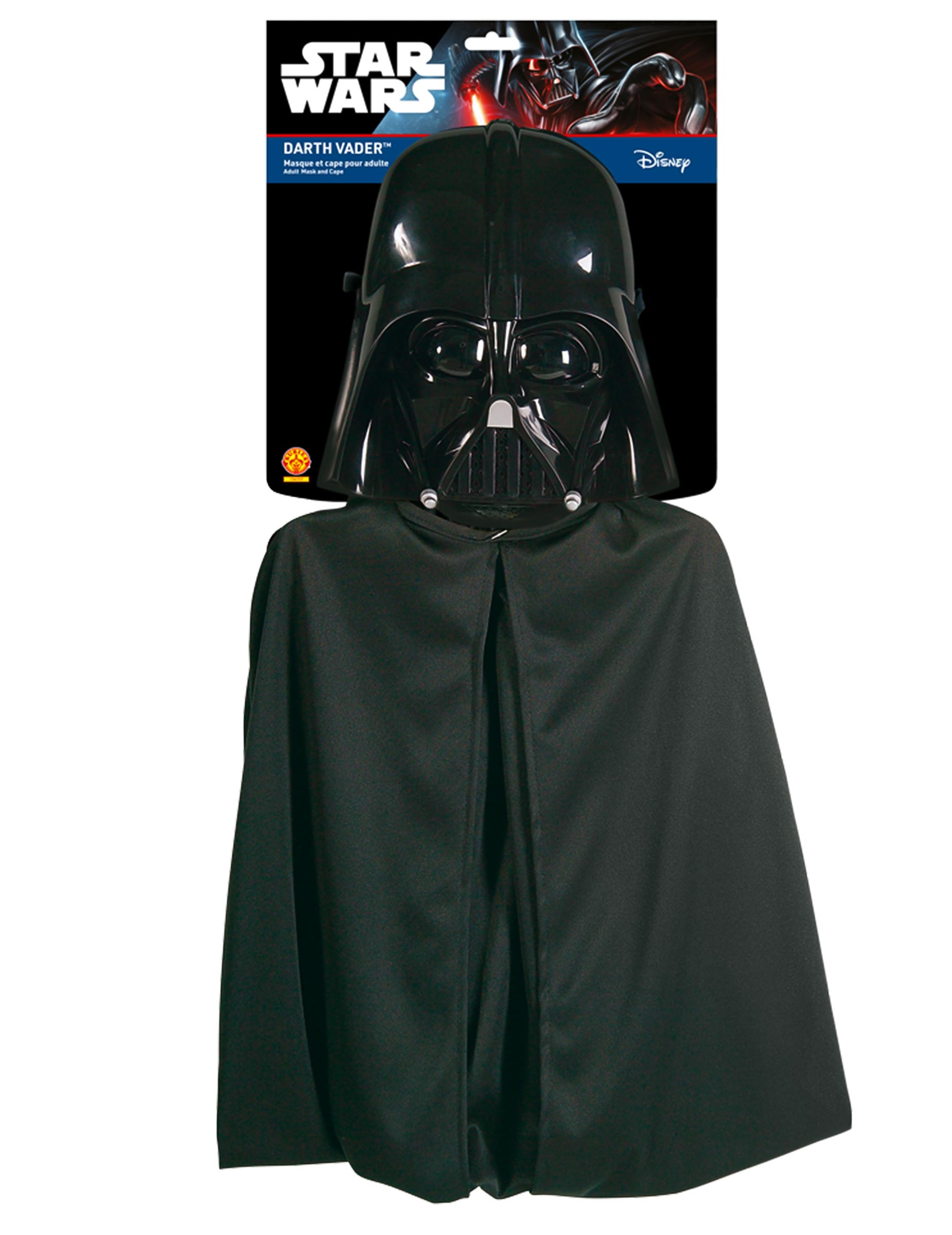 Darth Vader Accessoire Set für Erwachsene 2-teilig schwarz von RUBIES FRANCE