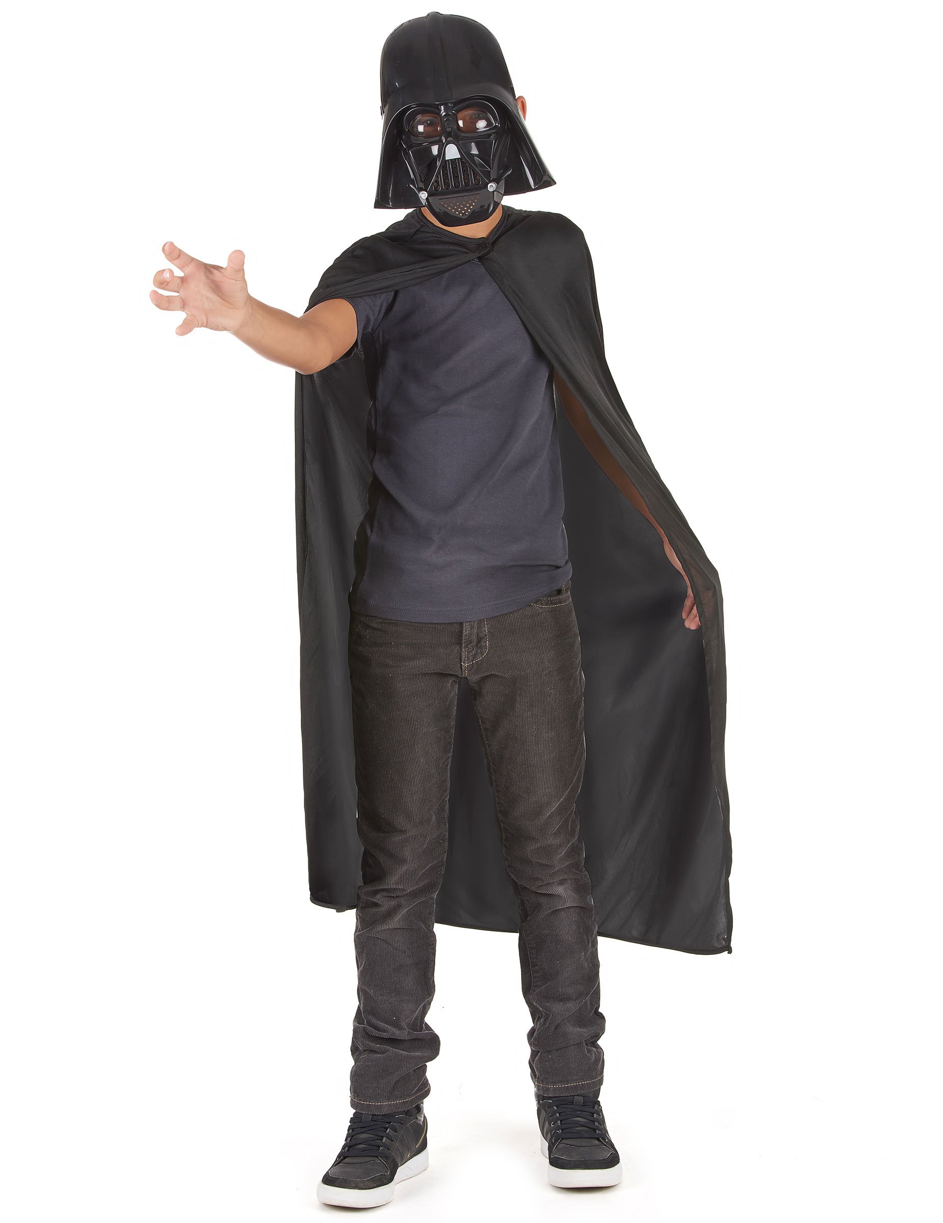 Darth Vader Kinder Kostüm Set schwarz von RUBIES FRANCE