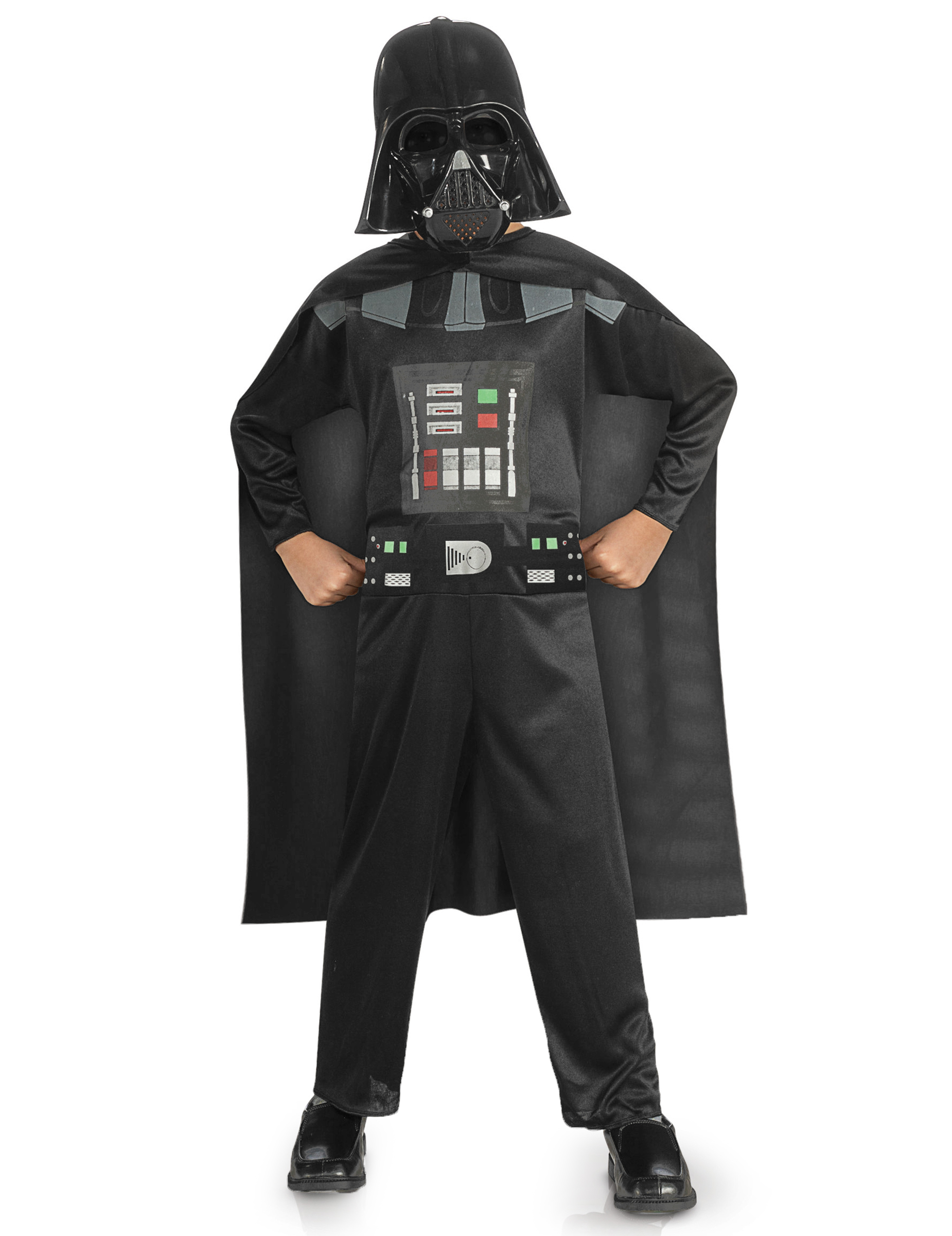 Darth Vader-Kinderkostüm Star Wars-Lizenzkostüm schwarz von RUBIES FRANCE