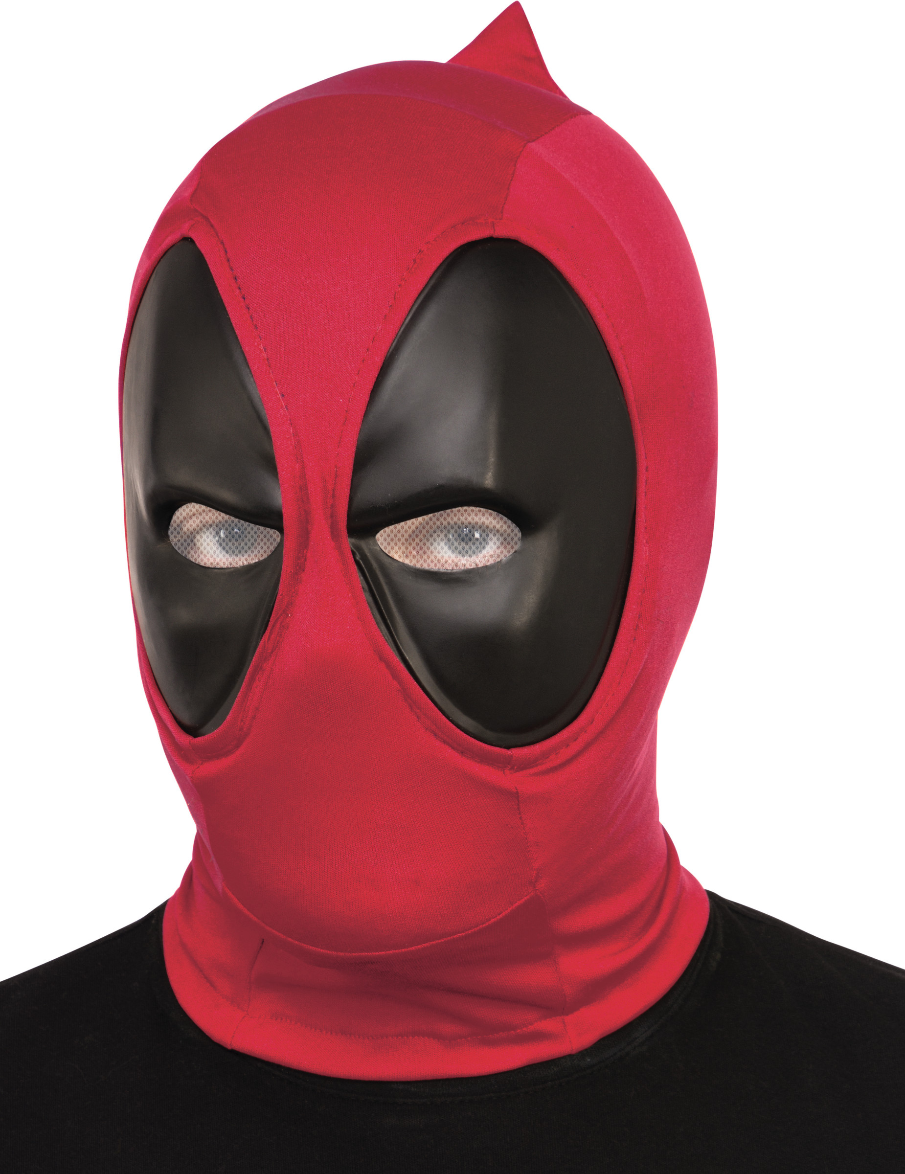 Deadpool Erwachsenen-Strumpfmaske Superheld rot-schwarz von RUBIES FRANCE