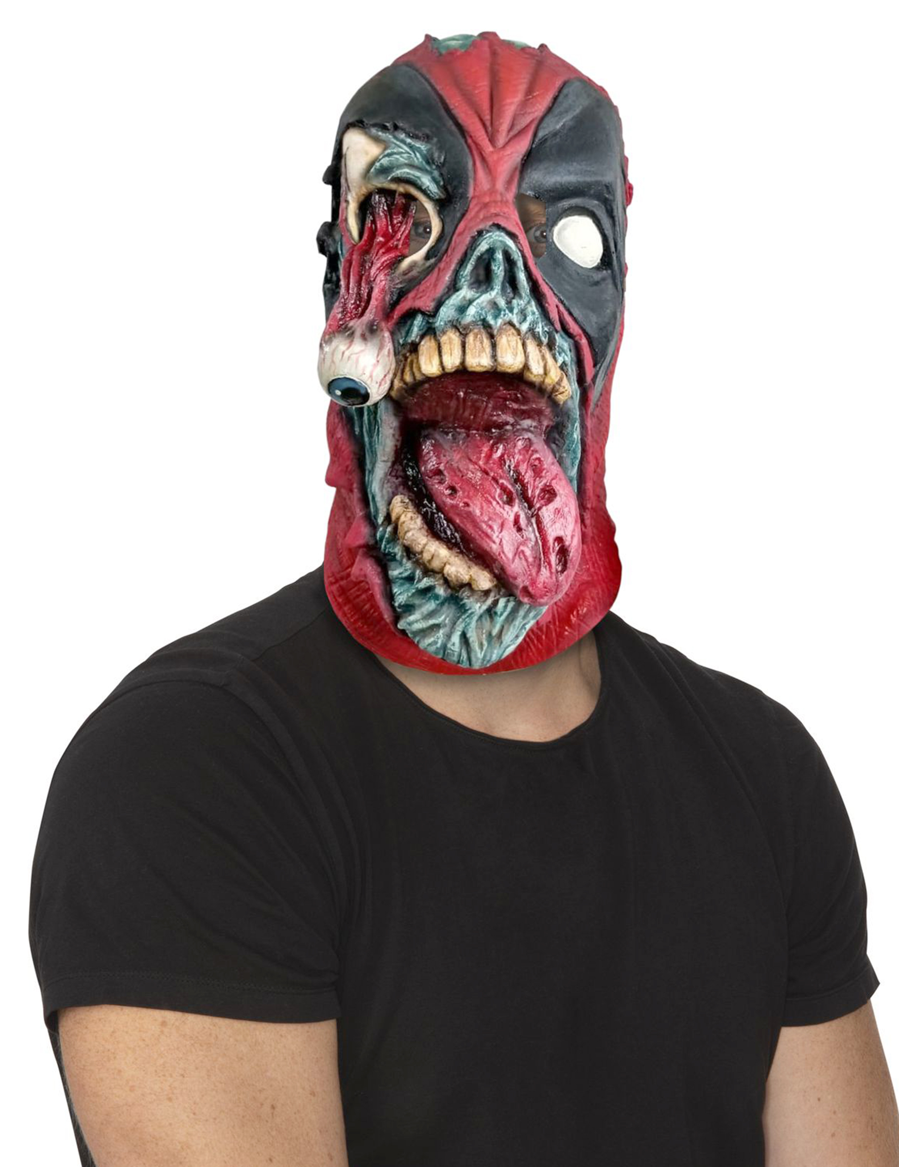 Deadpool Zombie Maske Erwachsene Deadpool Zombie Maske Erwachsene von RUBIES FRANCE